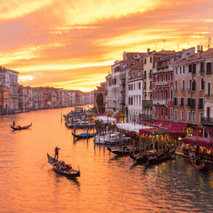 venice at sunset