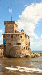 castle, rapallo Italy